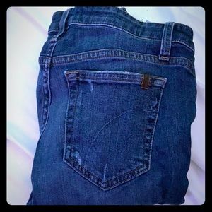 Distressed Joes Jeans “The Skinny” size 27